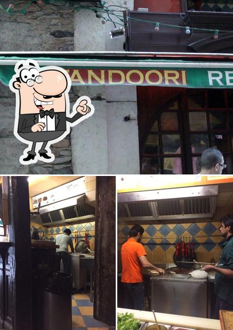 L'intérieur de Le Tandoori