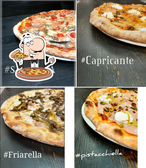 Prenditi tra le svariate varianti di pizza