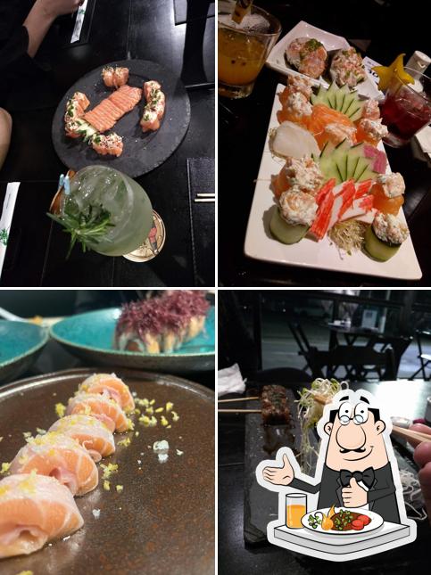 Comida em JapaHaus Sushi Bar