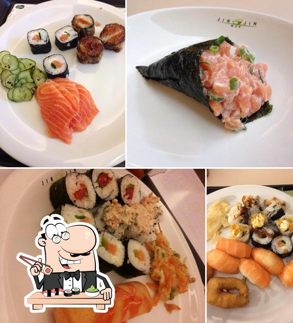 Experimente diversas opções de sushi