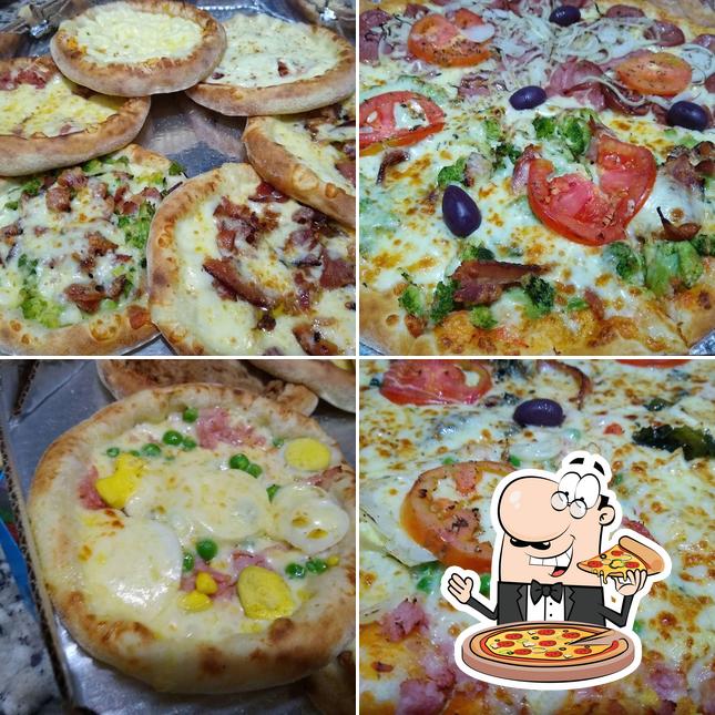 Experimente pizza no Lunamar