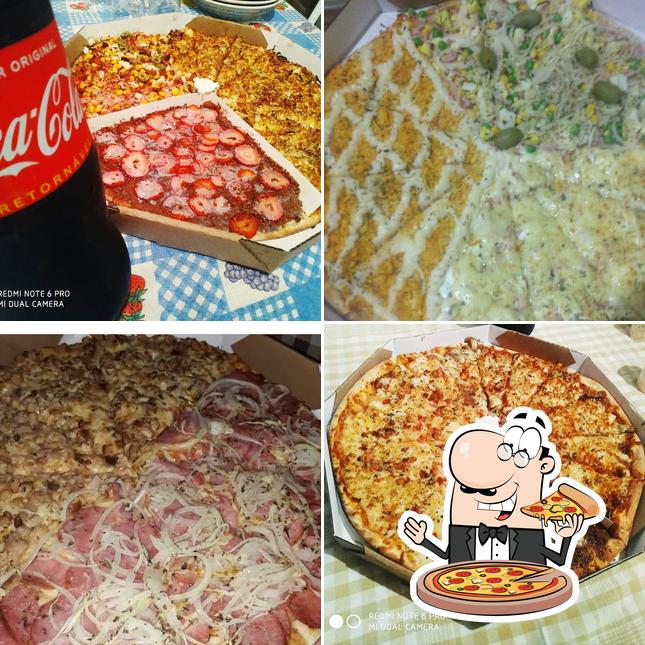 Consiga pizza no PIZZARIA OS INCRIVEIS DA PIZZA