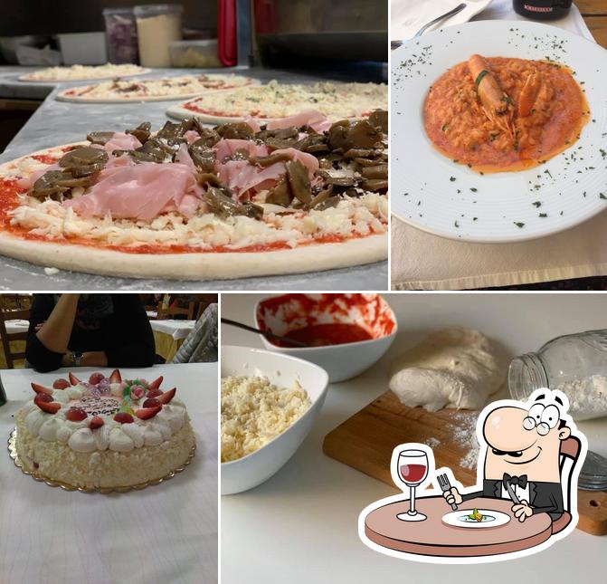 Cibo al Pizzeria Congo Bar