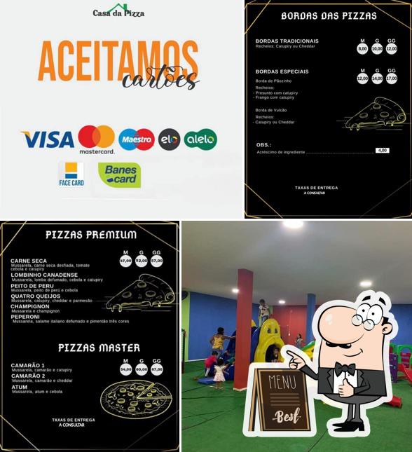 Look at the image of Casa da Pizza