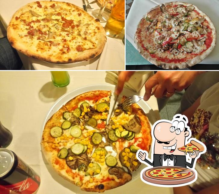 Prenditi tra le svariate varianti di pizza