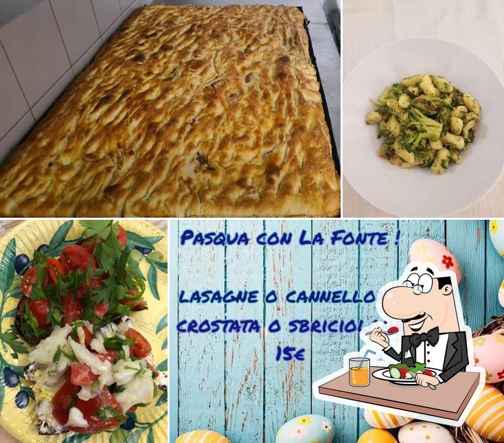 Cibo al Pizzeria La Fonte
