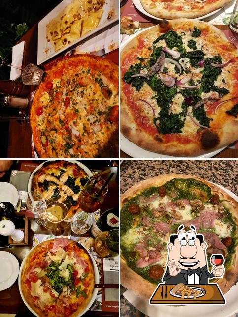 Prenez des pizzas à Ristorante L'Angelo D'oro