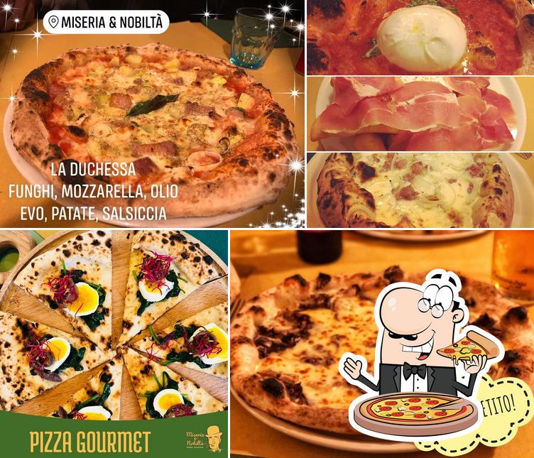 Scegli una pizza a Miseria & Nobiltà