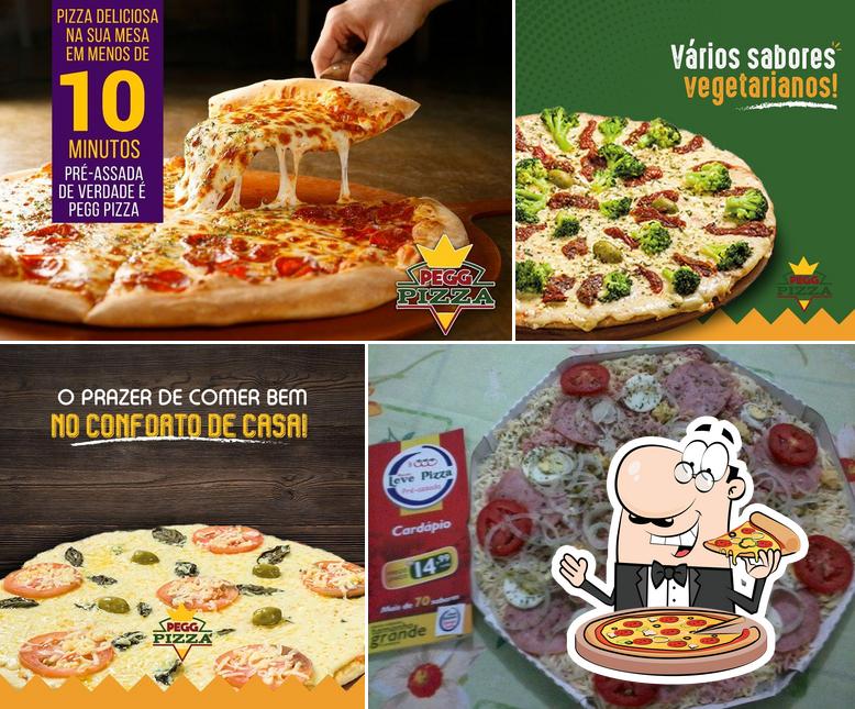 Consiga diversos variedades de pizza