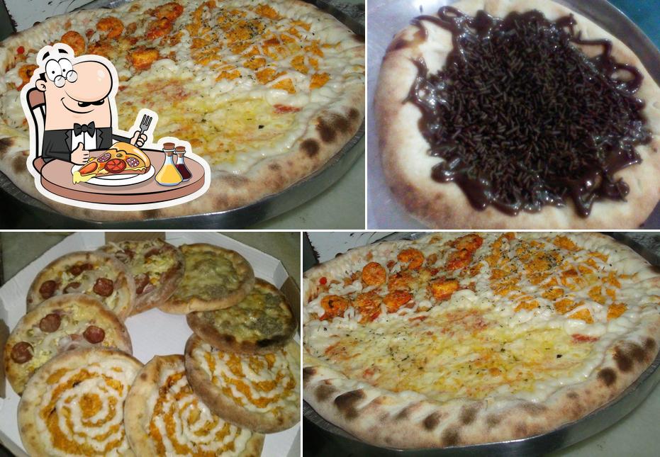 Experimente diversos tipos de pizza