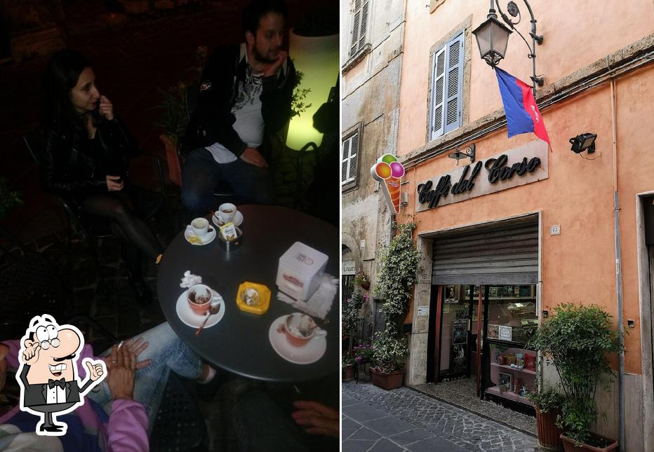 Gli interni di Caffè del Corso di Elèna De Santis