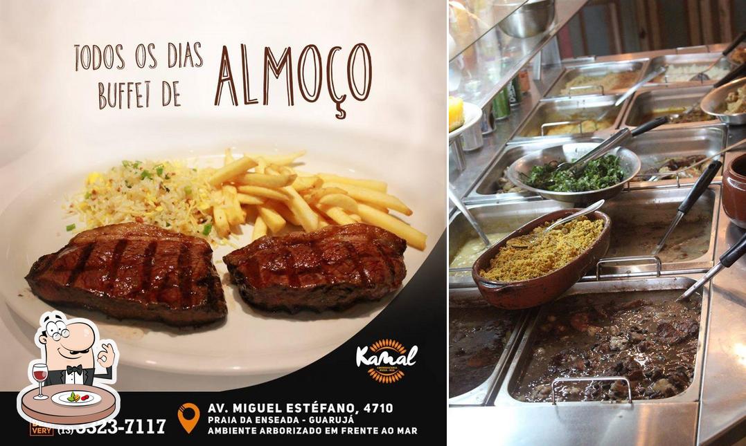 Comida em Kamal Churrascaria Pizza Bar