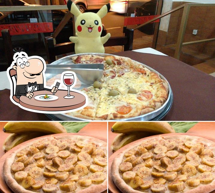 Comida em Pizzaria A Trivial