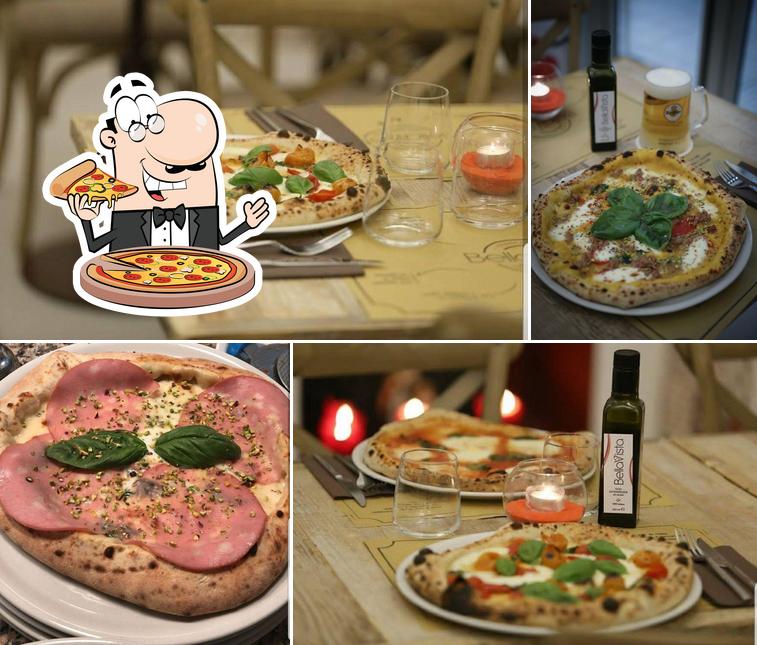 Ordina tra le molte varianti di pizza