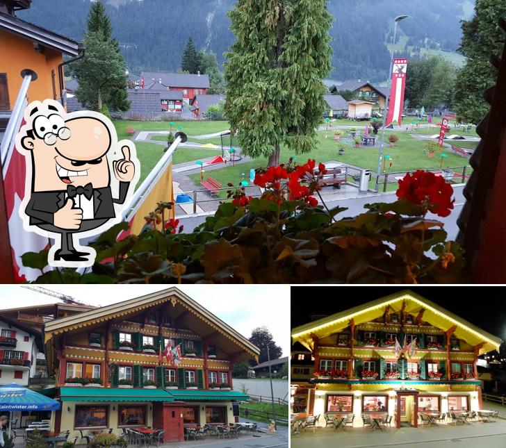 Взгляните на снимок ресторана "Hotel Pinte Grindelwald"