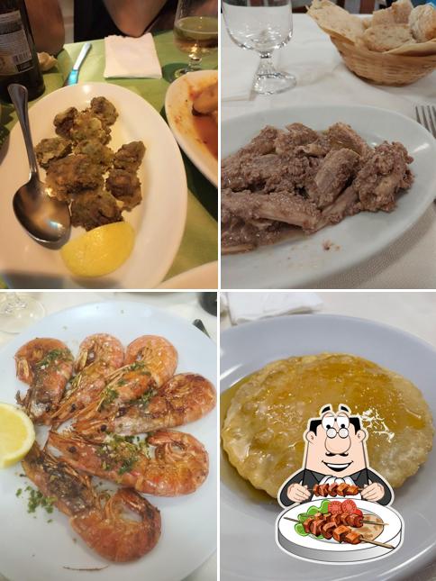 Cibo al Trattoria da Serafino