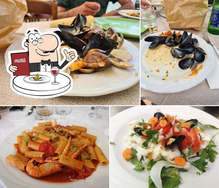 Cibo al Trattoria "Gente Di Mare"