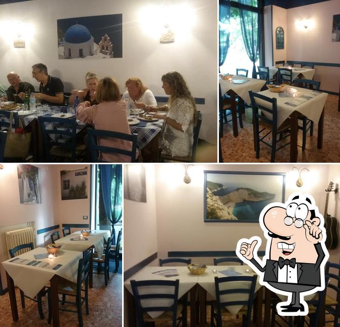 Gli interni di Ghyreria Filoxenia Ristorante