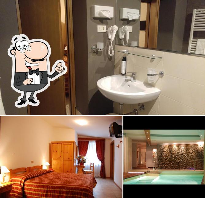 Gli interni di Hotel La Maielletta
