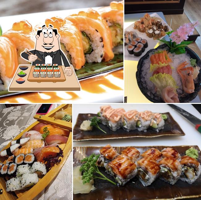 Prenditi le varie opzioni di sushi