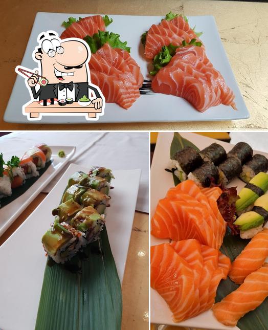 Prova le diverse opzioni di sushi