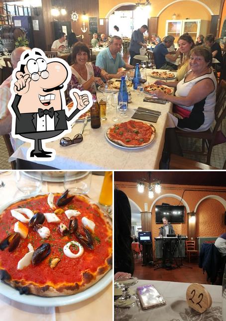 La foto della interni e pizza di Ristorante - Pizzeria La Pergola