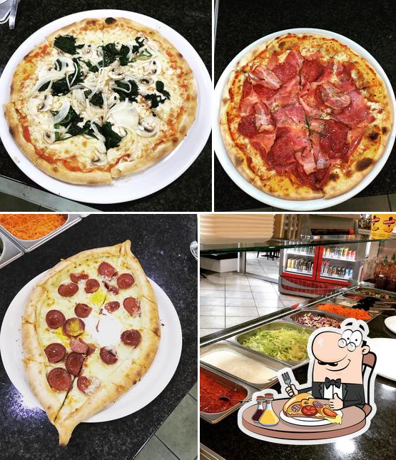 Prenditi una pizza a Linden Grillhouse