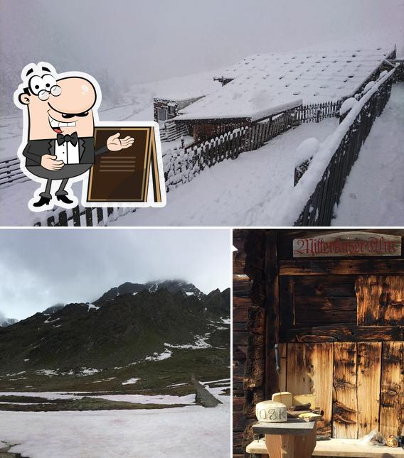 Gli esterni di Malga Mitterkaser Alm