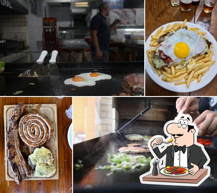 Platos en Parrilla Uruguaya e Açougue El Mercadito