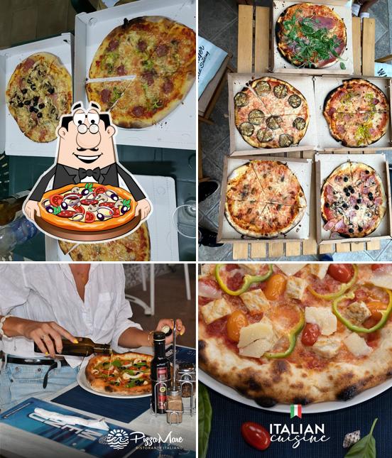 Prenditi tra le svariate varianti di pizza