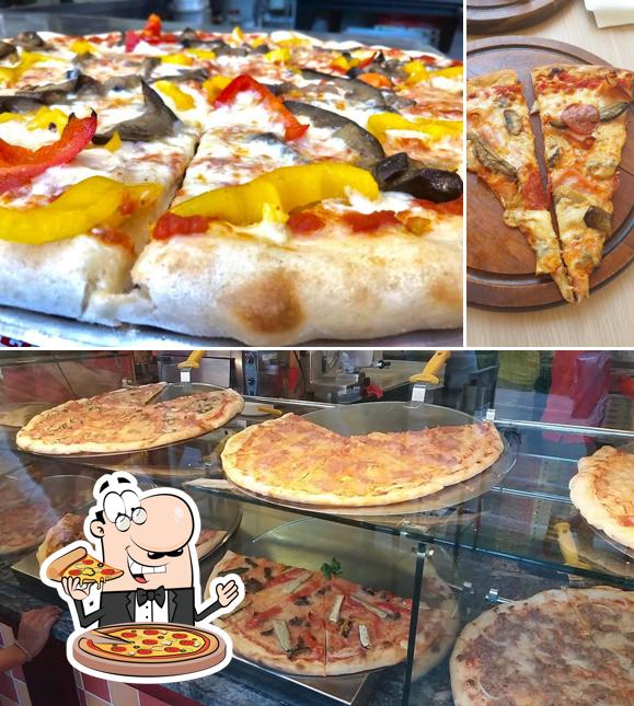 Scegli tra le molte varianti di pizza