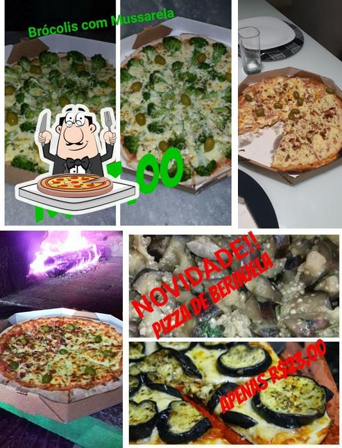 Consiga pizza no Pizzaria Trapani