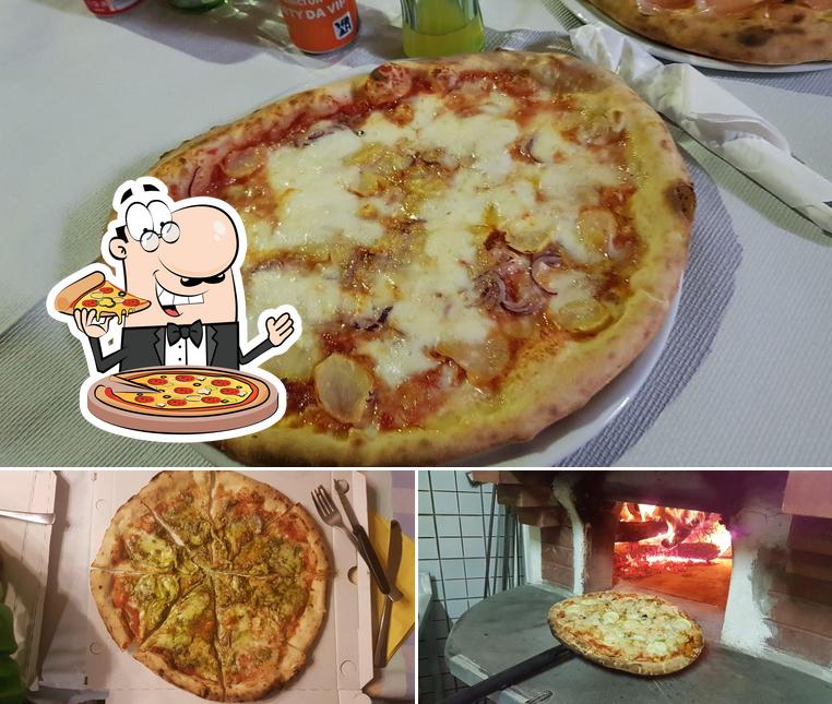 Scegli tra le molte varianti di pizza