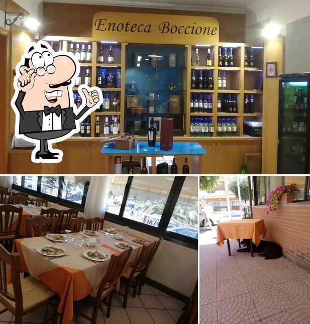 Gli interni di Ristorante - Enoteca Boccione Di Enzo Del Vescovo