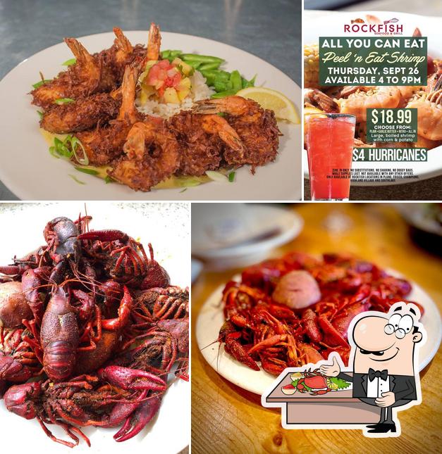 Rockfish Seafood Grill in Highland Village Restaurant menu and reviews