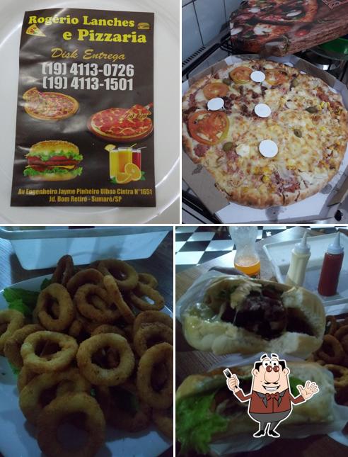 Comida em Rogério Pizzaria e Lanchonete