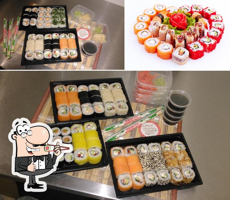 Les sushi sont disponibles à Sensei Sushi Bar