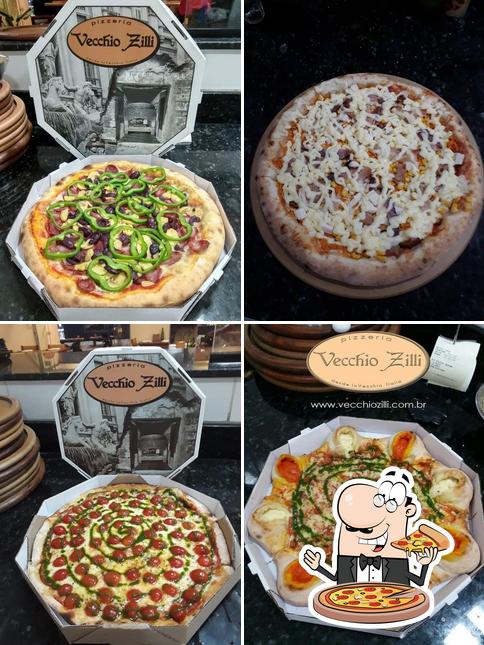 Experimente diversos tipos de pizza