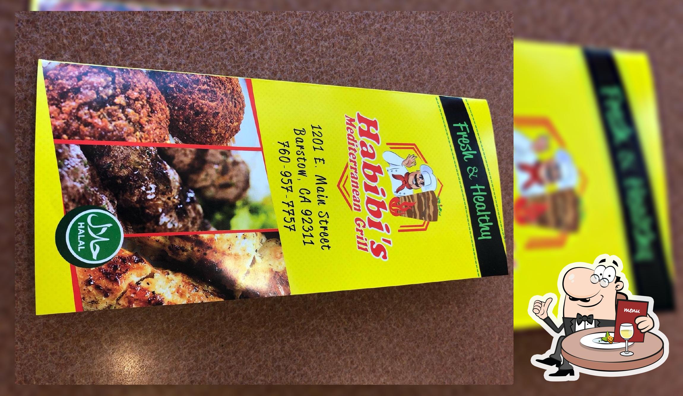 Habibis Mediterranean Grill, 1201 E Main St in Barstow Restaurant