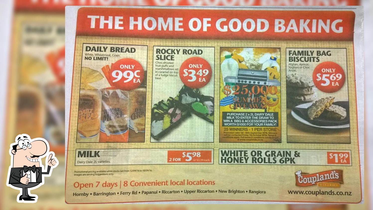 Coupland's Bakeries Barrington, 254 Barrington St in Christchurch