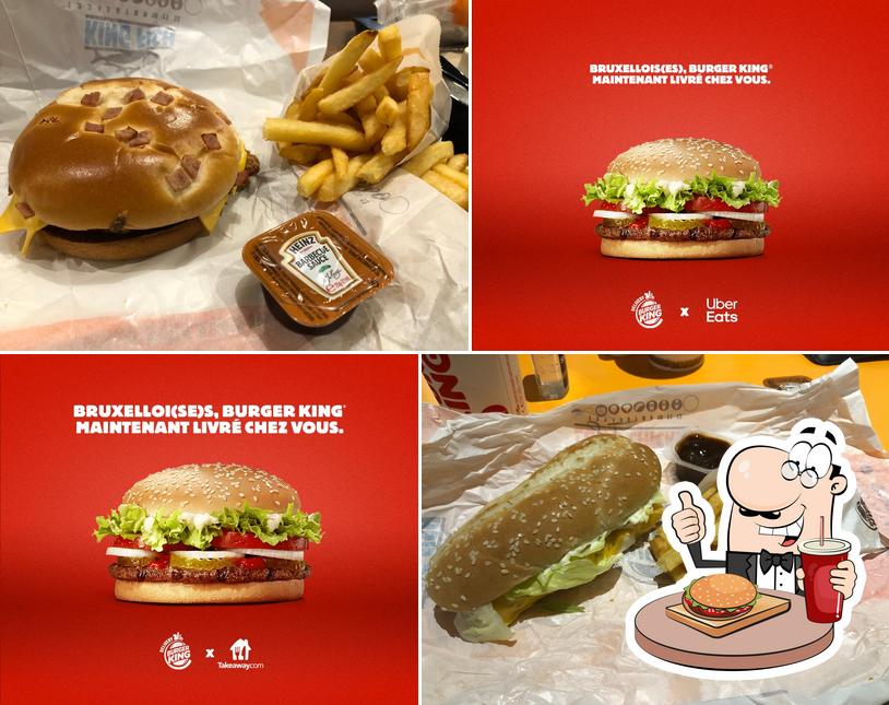 Commandez un hamburger à Burger King