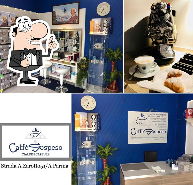 Ecco una foto di Caffe sospeso parma Cialde e Capsule Caffè Borbone