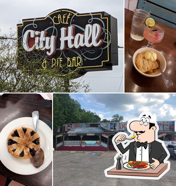 Comida en City Hall Cafe And Pie Bar