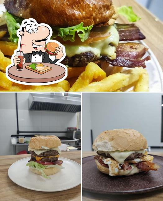 Consiga um hambúrguer no Gago's Burger