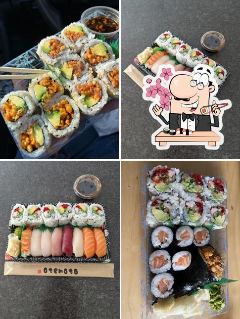 Essayez de nombreuses options de sushi