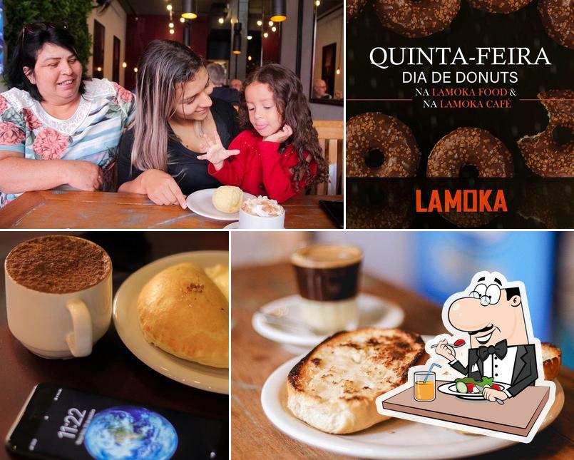 Comida em Lamoka Café