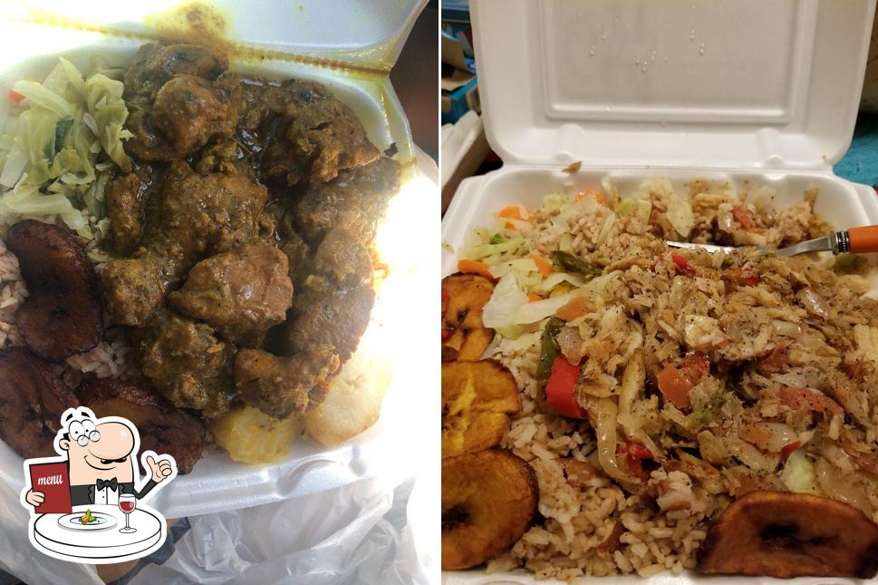 Meals at Mobay Jamaican Restaurant