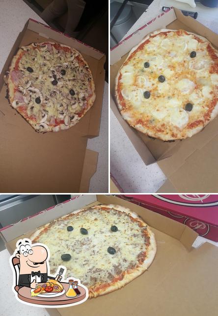 Choisissez des pizzas à Pizz'adria