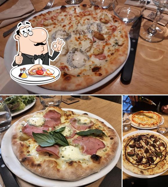 Essayez des pizzas à Restaurant Italien Le Cappuccino Tours