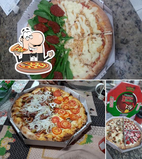 Escolha diversos variedades de pizza